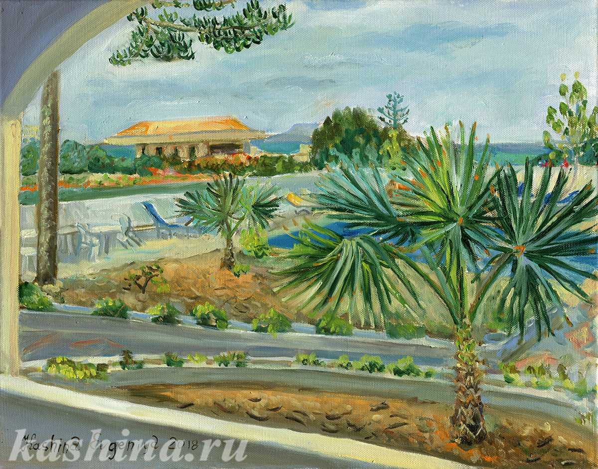 "Далекое близкое море" картина Евгении Кашиной "Далекое близкое море" картина Евгении Кашиной