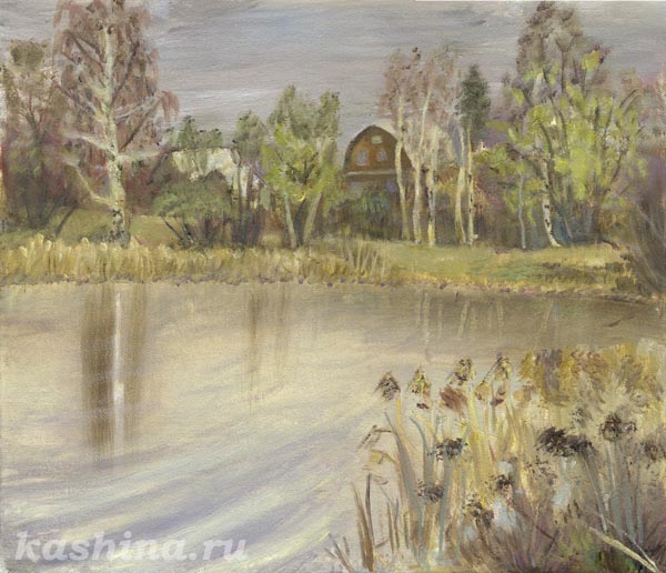 "Пасмурно" картина Евгении Кашиной "Пасмурно" картина Евгении Кашиной