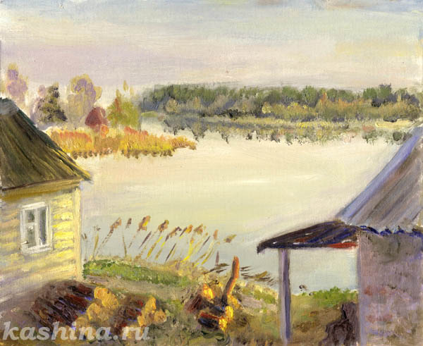 "Закат" картина Евгении Кашиной "Закат" картина Евгении Кашиной